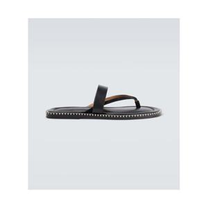 드리스반노튼 레더 통 샌들 P01135394