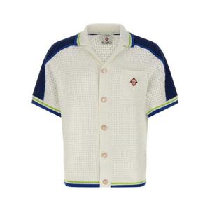 카사블랑카 긴팔 셔츠 MSS26KW131001 White