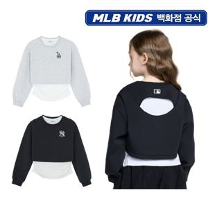 MLB키즈 스트릿 걸즈 레이어드 맨투맨 (7FMTB0761000)
