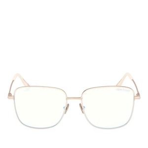 톰포드 스퀘어 림리스 메탈 안경테 FT6136 B 025 56