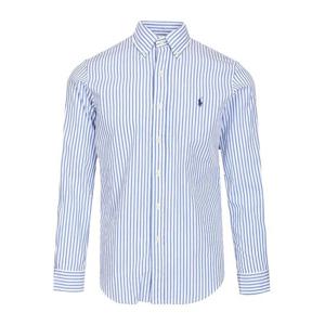 랄프로렌 커스텀 핏 스트라이프 포플린 셔츠 710B15595 008