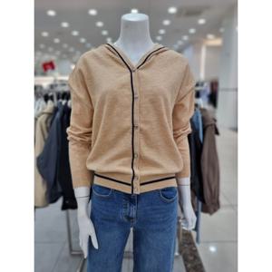 [더아이잗]컬러 라인 후드 가디건 IR3M1CD851BE10_DJ