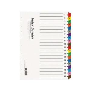 링바인더 바인더인덱스(아트지 20분류 문화산업) A194-7