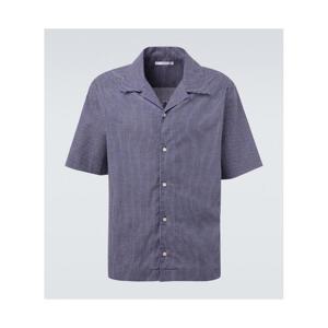 지방시 체크 코튼 볼링 셔츠 P01125604