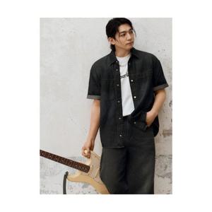 에잇세컨즈 8SECONDS PROJECT(WW6) 웨스턴 스터드 와이드 데님 팬츠 애쉬 (454821DP44) 454821DP44 405722