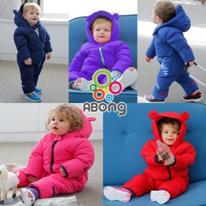 에이봉 겨울우주복 아기우주복 아기패딩 신생아옷 출산선물