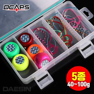 유동식 타이라바 5종세트A 참돔타이라바 헤드 스커트