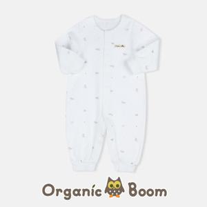 [2만무배] 인증받은 진짜 오가닉 국내제조 무형광 출산 준비 선물 용품 말띠해 미니포니 아기 신생아 가을 겨울 사계절 외출 양면 우주복