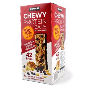 코스트코 커클랜드 시그니쳐 츄이 프로틴바 1.68kg 글루텐프리