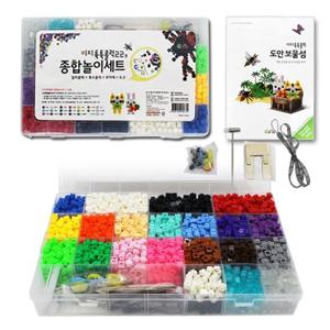 툭툭블럭 22종 종합놀이세트 (도안북 포함)