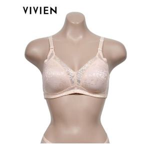 비비안 고급레이스 노와이어 B컵 브라