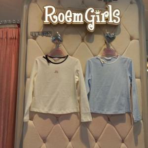 로엠걸즈 DP01 리본장식 크롭티셔츠 RGLA2514C