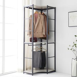 하이엔E0 시스템 철재행거 코너장 드레스룸 옷장