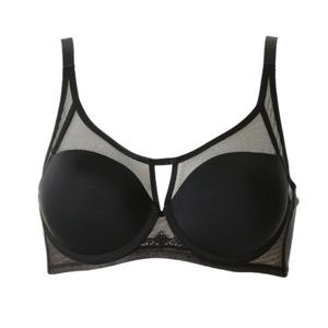 [비너스](E컵)블랙 오르화 커버업 소프트 노와이어 브라 OBR3850E