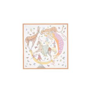 에르메스 스토리 스카프 90 블랑 베쥬 멀티꼴로르 H003875S05
