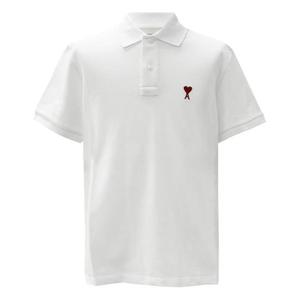 국내 아미 BFUPL001 760 / 하트 자수 로고 피케 폴로 반팔