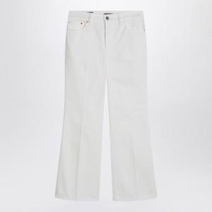 구찌 플레어 크롭 데님 팬츠 817989XDC8W9000 WHITE DOM