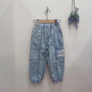 치크 sh06 절개 조거 데님바지 CKTJ2532B