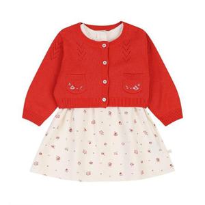 아가방 TC01 가을 웬디원피스세트(가디건)(RED)_ 01S524059