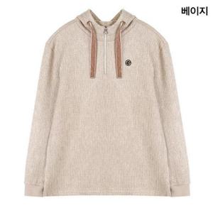 그린조이 HC12 여성 케이블  조직 후드 티셔츠 GF25KL56W(베이지)