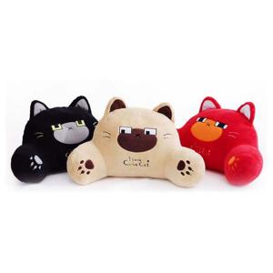 큐브캣 허리쿠션BIG 레드 헬로캣 캐릭터 바디 필로우 허리 등받이 쿠션 방석 안대 담요 회음부 낮잠 슬리핑 에어매쉬 울리