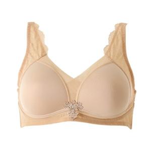 [비너스 란제리] 오르화 직조몰드 스킨 노와이어 브라AB컵 OBR3851ABSK