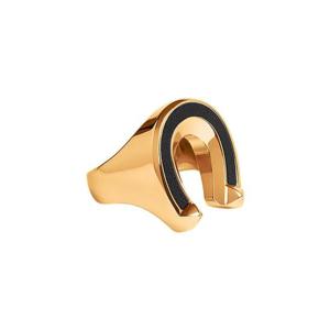 에르메스 라지 벨트링 박스 카프스킨   옐로우 골드 팔라듐 하드웨어 누아 H500433FC89