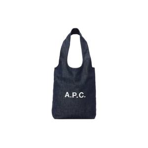 26 SS 아페쎄 남성 네이비 스몰 니논 데님 토트백 261252M172019