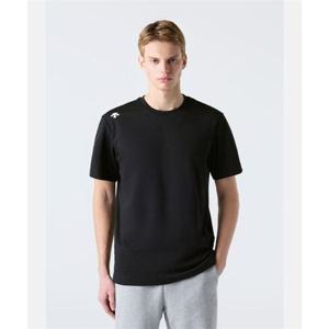 데상트 컴포트핏 백그래픽 반팔 티셔츠 블랙 SR123UTS16 SR123UTS16_BLK0 301493