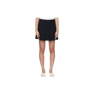 26 SS 아페쎄 여성 네이비 플리츠 미니 스커트 261252F090001