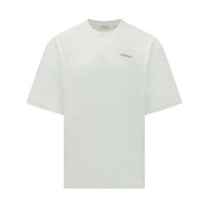 오프화이트 반팔 티셔츠 44MAA120S26J00 8332 BLUEWASH