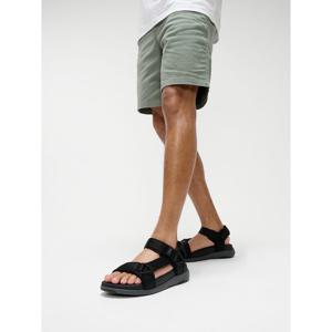 [핏플랍][삼성물산공식] 남성 F모드 GO 조절 가능 웹빙 백스트랩 샌들 블랙 믹스 (FT61K1S025)