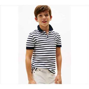 [타미힐피거칠드런] 스트라이프 피케 폴로 티셔츠(3컬러) T42G1KKT100BT1 T42G1KKT100BT1