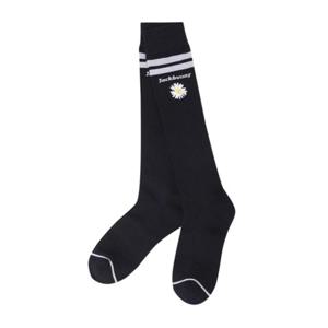 [파리게이츠] 521F1SCJ23_BK-여성 잭바니 플라워 니삭스 골프양말-(26년S S) 521F1SCJ23