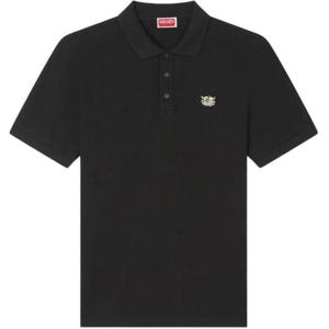 겐조 폴로 티셔츠 FG5 5PO101 4PU 99J BLACK DOM