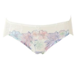 오르화 수채화나염 시스루 노라인 망사팬티 [OPT7866S]