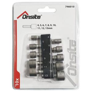 복스알 onsite 육각 비트소켓 드릴 세트 10P(746010)
