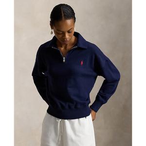 폴로 랄프 로렌 여성 라이트웨이트 플리스 쿼터 지퍼(WMPOKNINFB20982410)