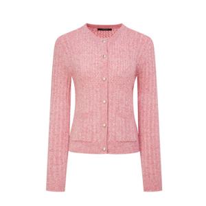 질스튜어트뉴욕   26SS  멜란지 폴리혼방 가디건 JSSW6B220R2