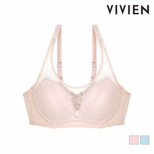 [비비안] 매쉬 노와이어 브라2종택1(BR6701)