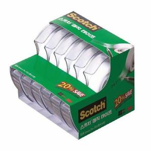 3M 스카치 매직테이프 104-6 세이빙 팩(12x11m)