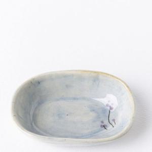 이천도자기 수묵 높은 타원 찬기 1호 10cm 반찬접시 반찬그릇 반찬기 그릇 접시 반찬용접시 한식접시 한식