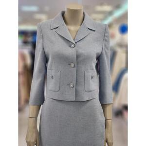 SOUP 여성 싱글 칠부 소매 크롭 자켓 SB4JK86