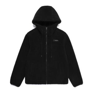내셔널지오그래픽 N254UFJ950 코토니 후디 플리스 자켓 BLACK