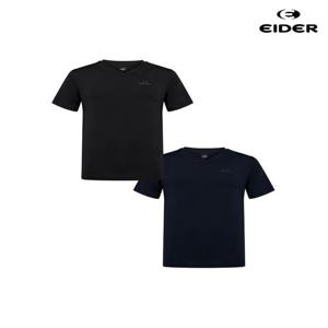 아이더 (DMM26293_Z1) 남성 POP 2PACK 반팔 브이넥 티셔츠