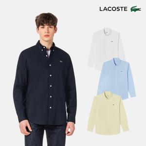 [라코스테공식] 남성 베이직 옥스포드 셔츠 CH154E-56G 4종 택1