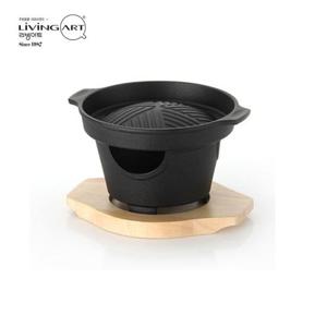 고기구이판 불판 무쇠 미니화로 17cm 그릴불판 멀티팬