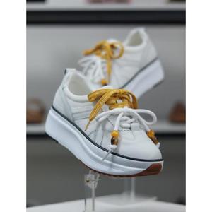 바이로쏘 세이브존03 5cm 소가죽 포인트 레이스 업 스니커즈 운동화 (BY)AQA26S13041CB2