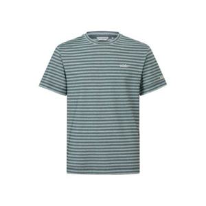 아이더 TECH LINEN (테크 린넨) 남성 스트라이프 반팔 라운드 티셔츠_Dark Green DMM26259G9 413281