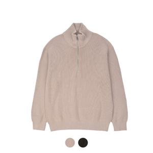 [앤드지][앤드지] 면혼방 하프집업 스웨터_BZD4EU1105